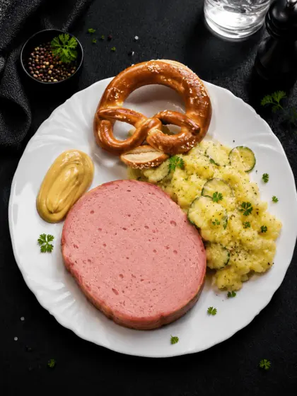 Ofenfrischer Leberkäse